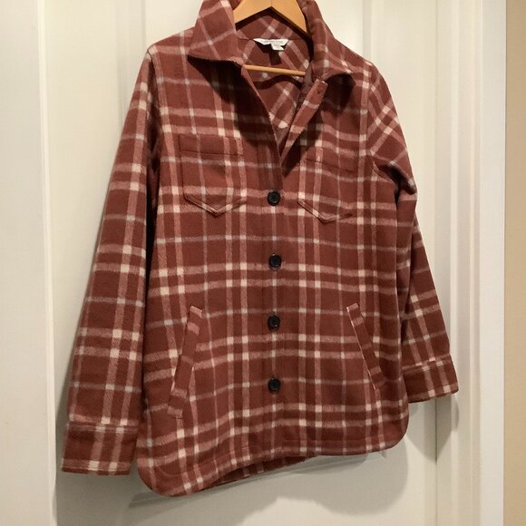 Coldwater Creek Weekend Trails Shirt Jacket, size XS - Picture 2 of 9